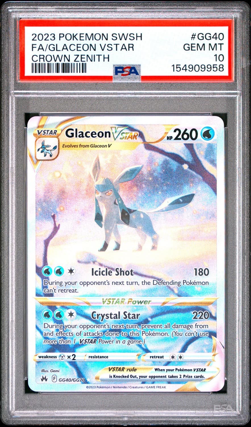 Glaceon Vstar