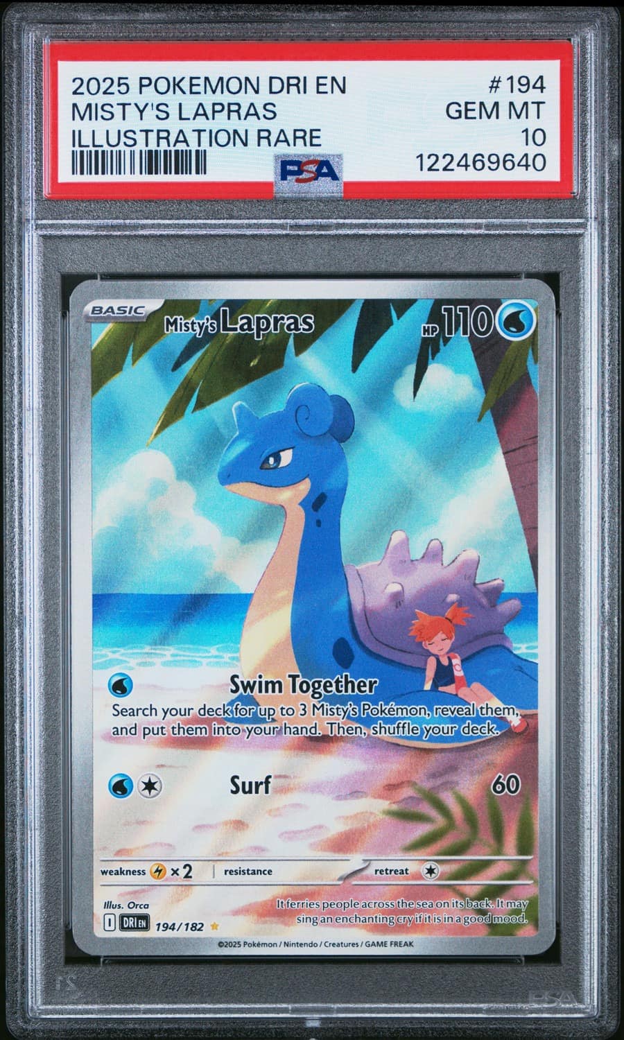 Misty'S Lapras