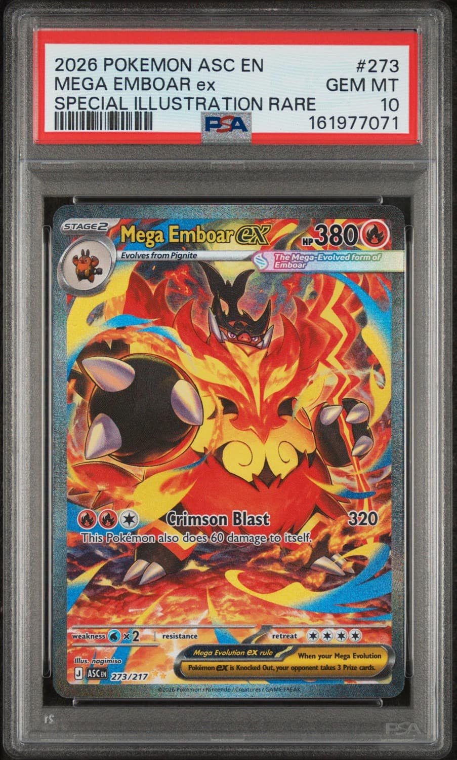 Mega Emboar Ex