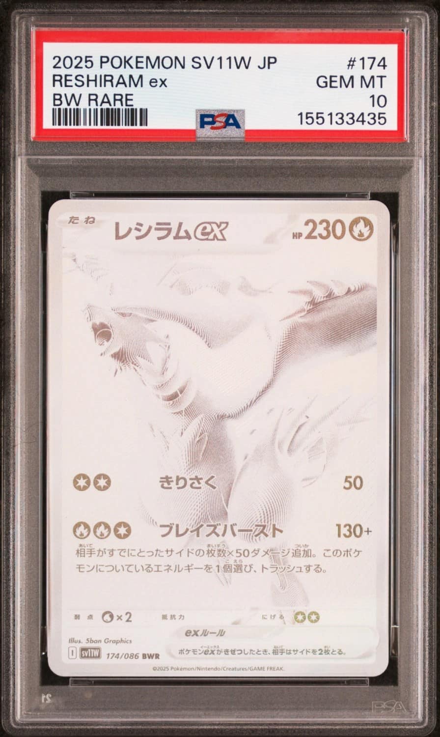 Reshiram Ex