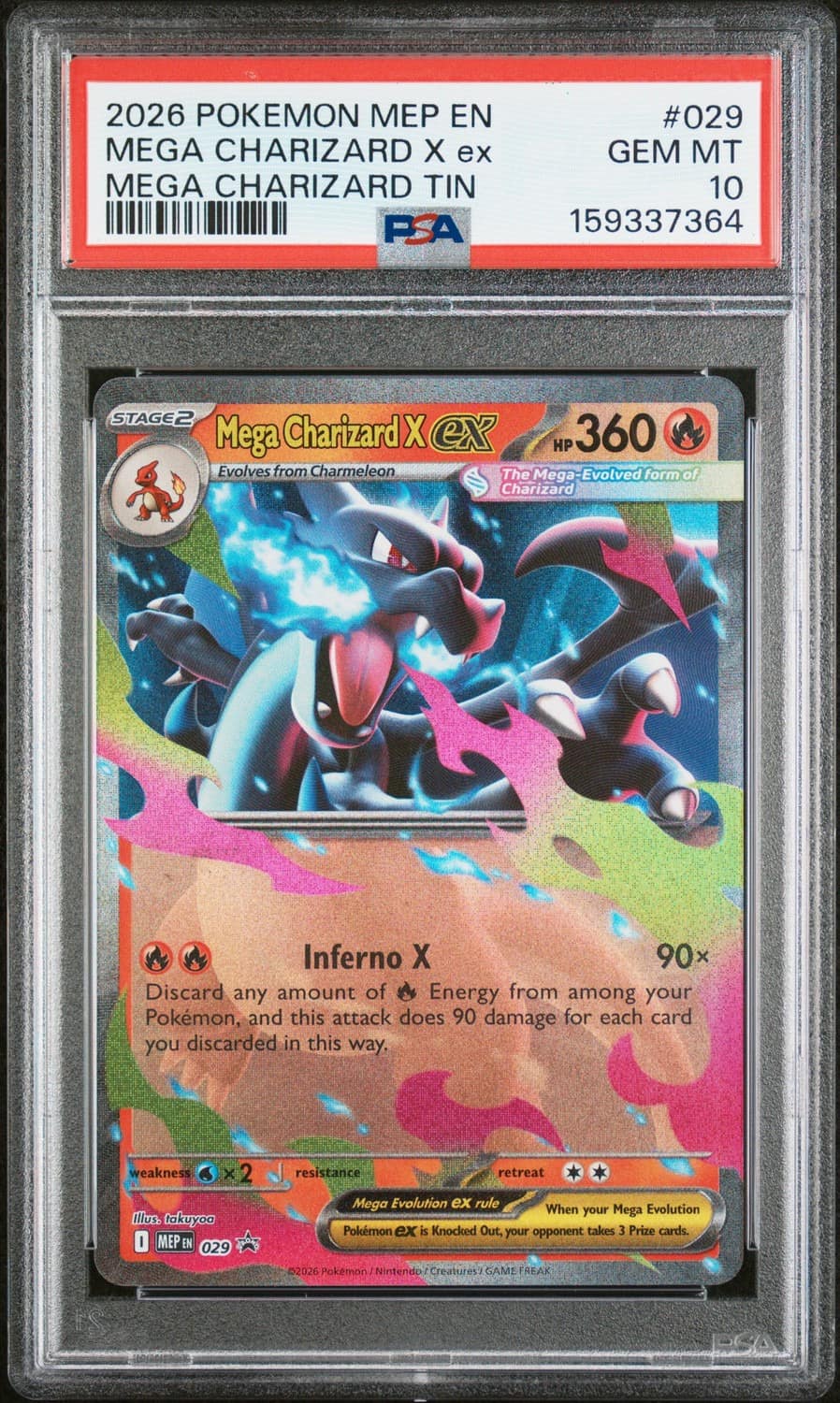 Mega Charizard X Ex
