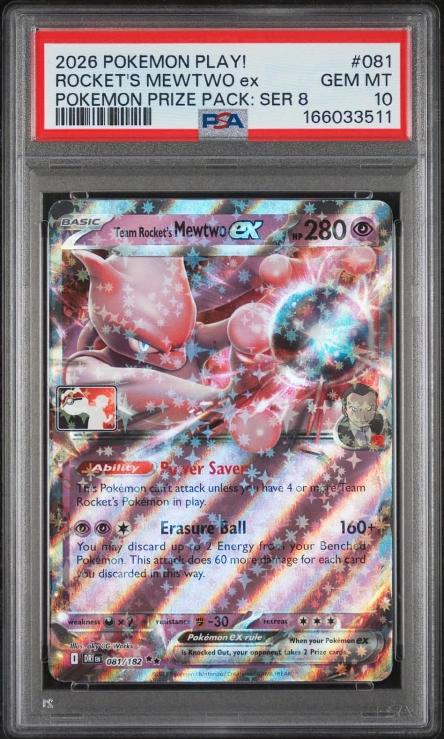 Rocket'S Mewtwo Ex