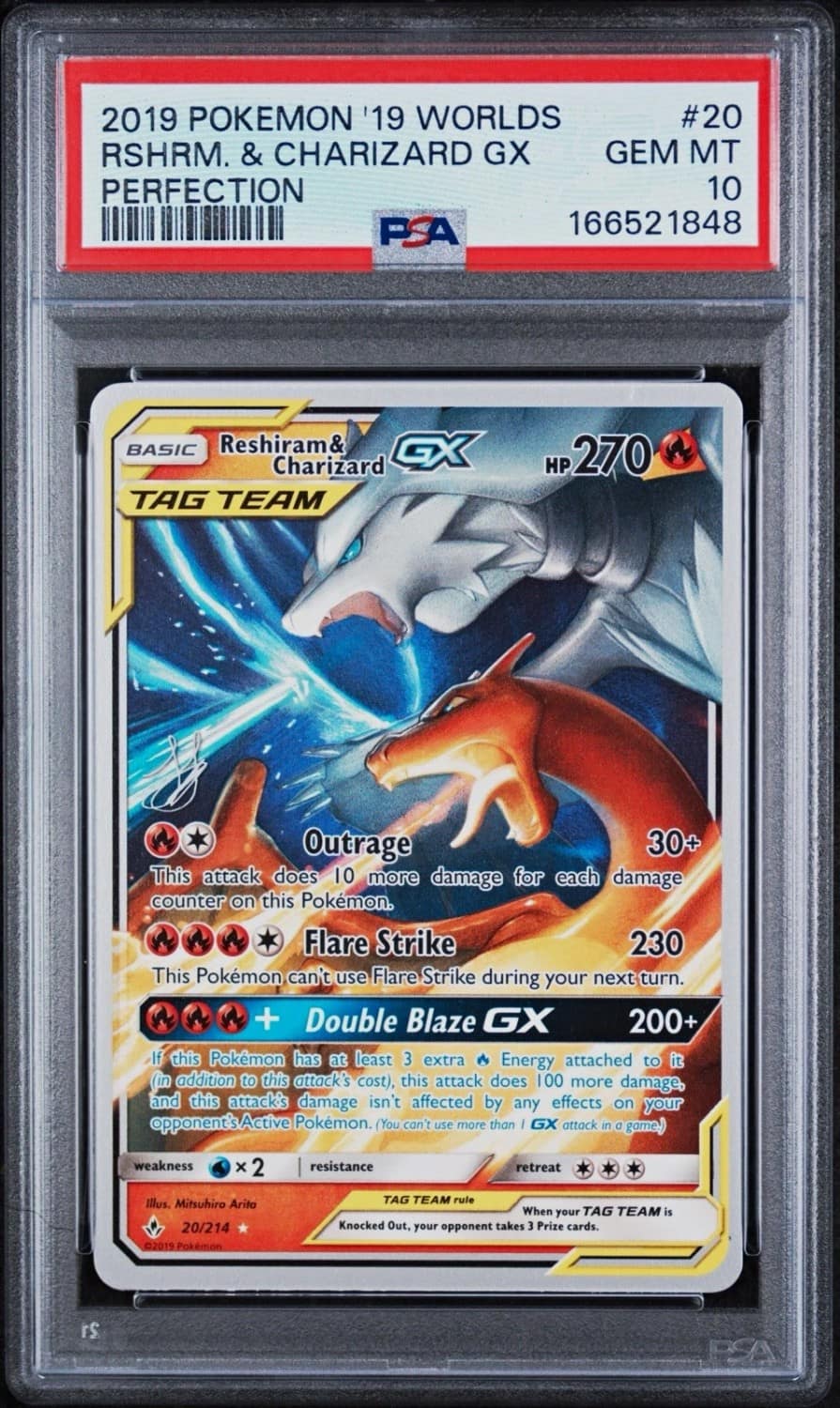 Reshiram & Charizard Gx