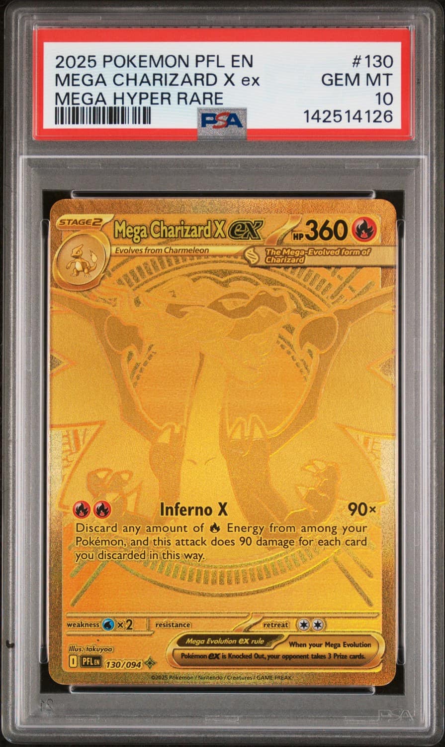 Mega Charizard X Ex