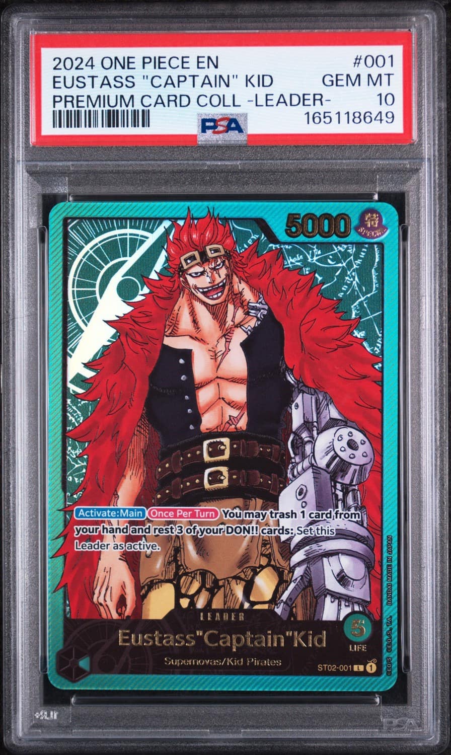 Eustass "captain" Kid
