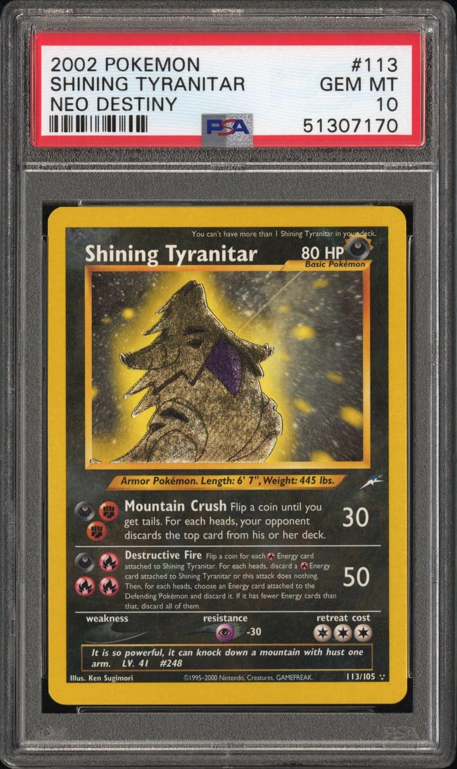 Shining Tyranitar