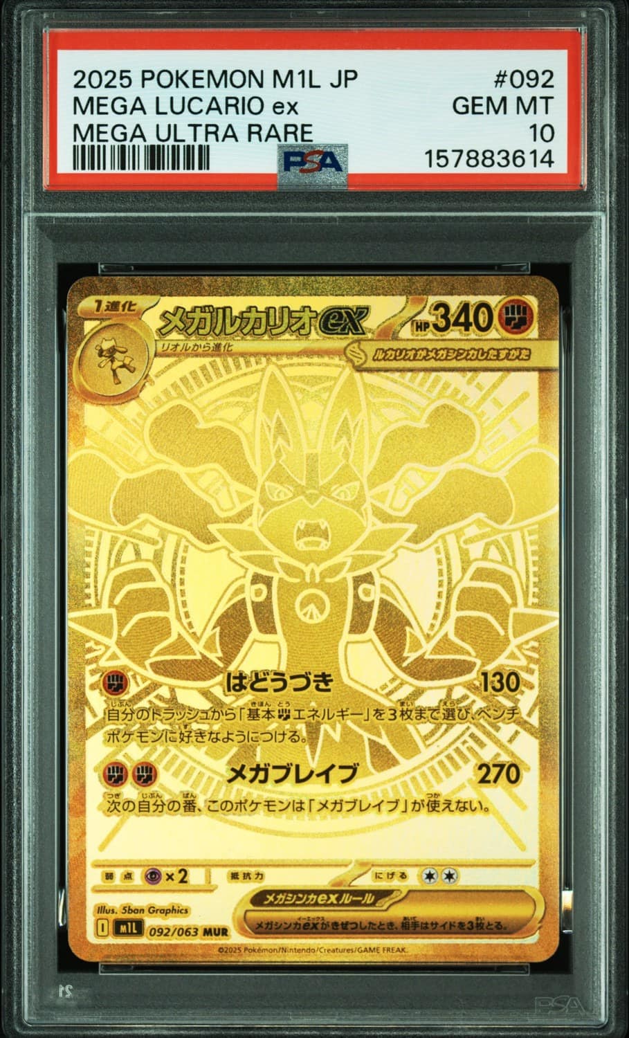 Mega Lucario Ex
