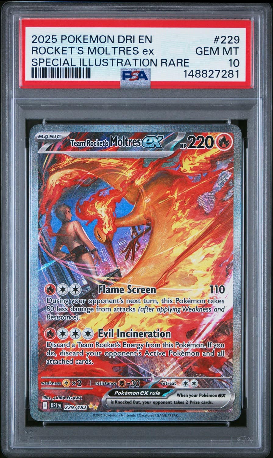 Rocket'S Moltres Ex