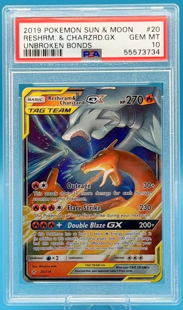 Reshiram & Charizard Gx