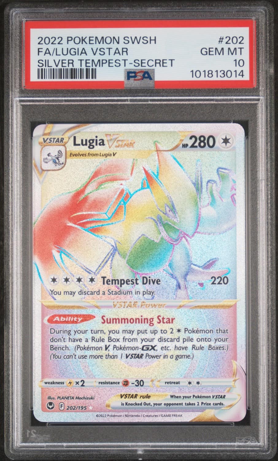 Lugia Vstar