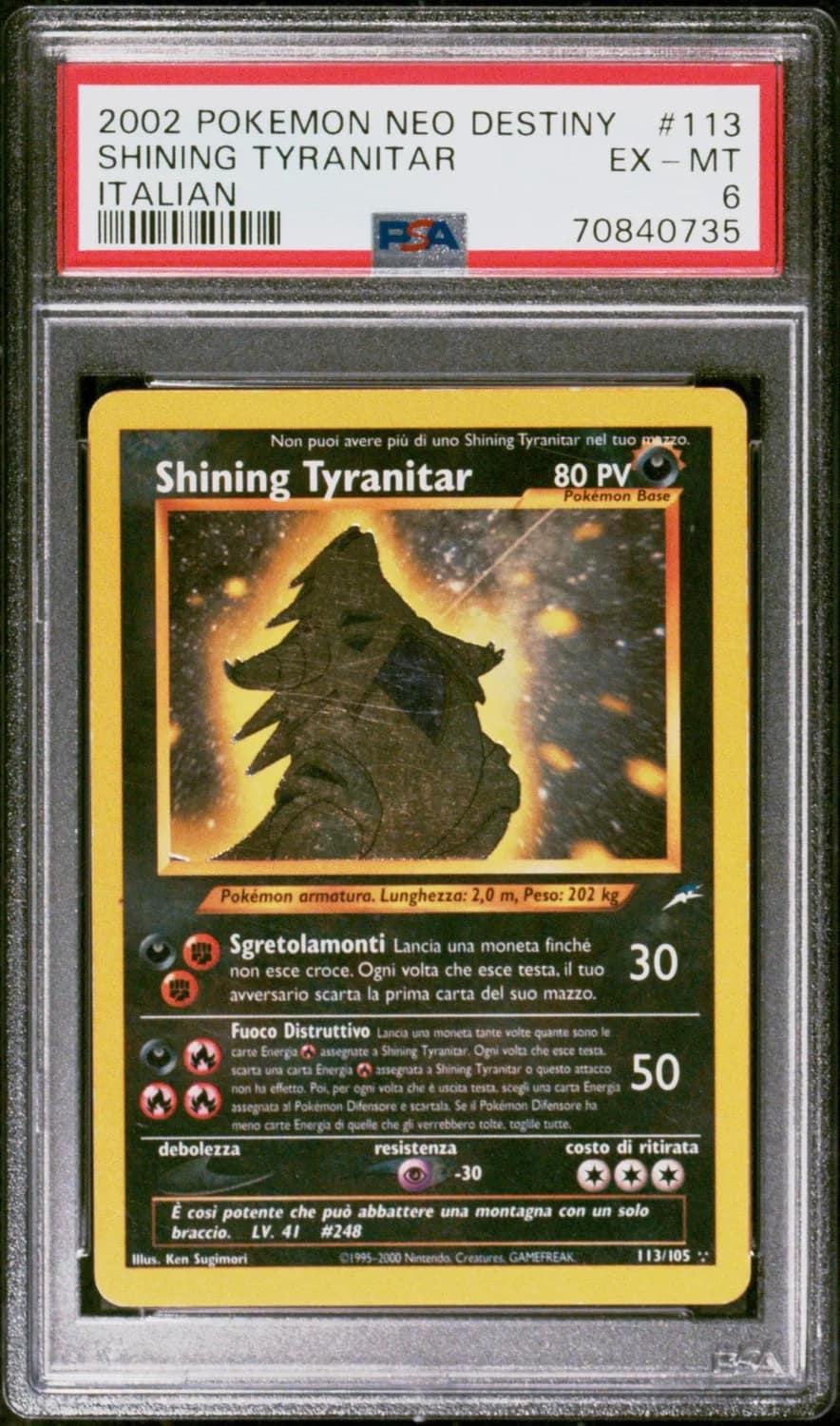 Shining Tyranitar