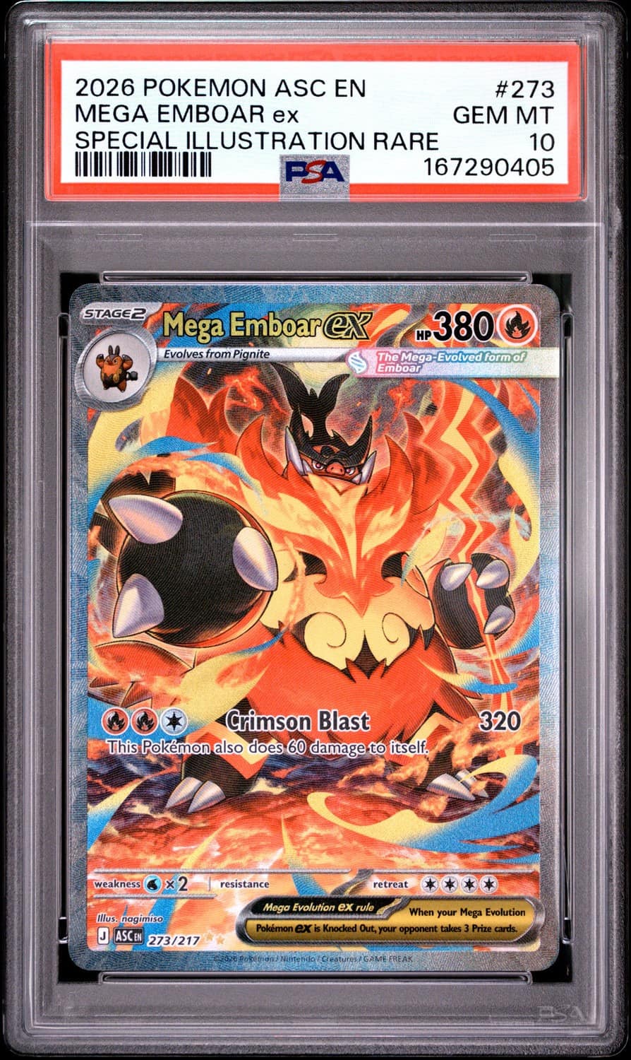 Mega Emboar Ex