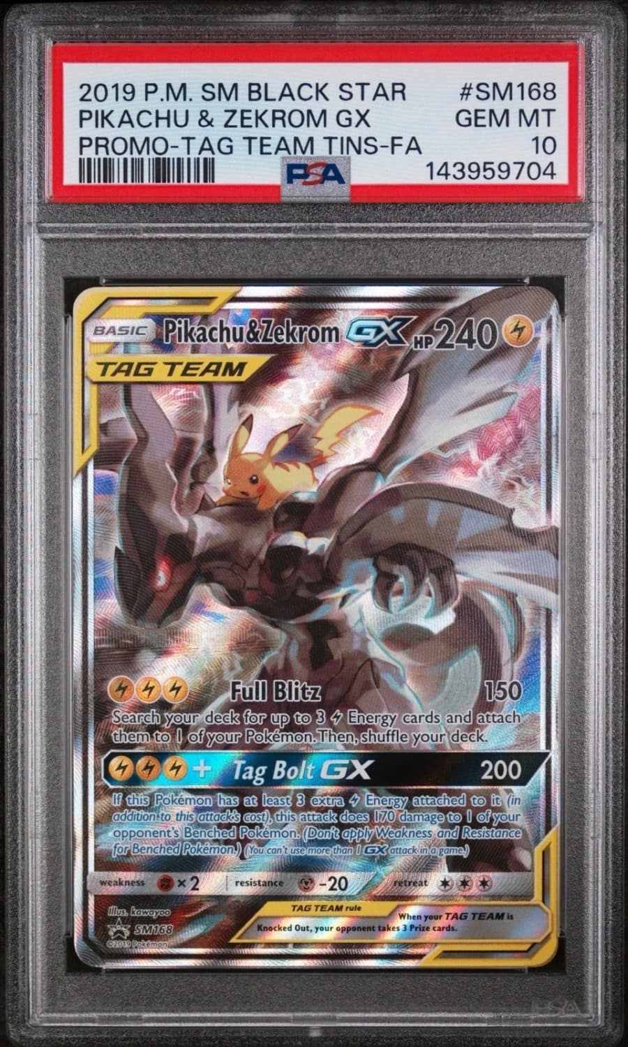 Pikachu & Zekrom Gx