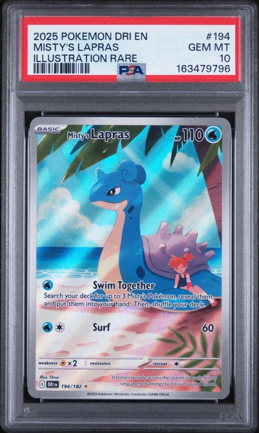 Misty'S Lapras