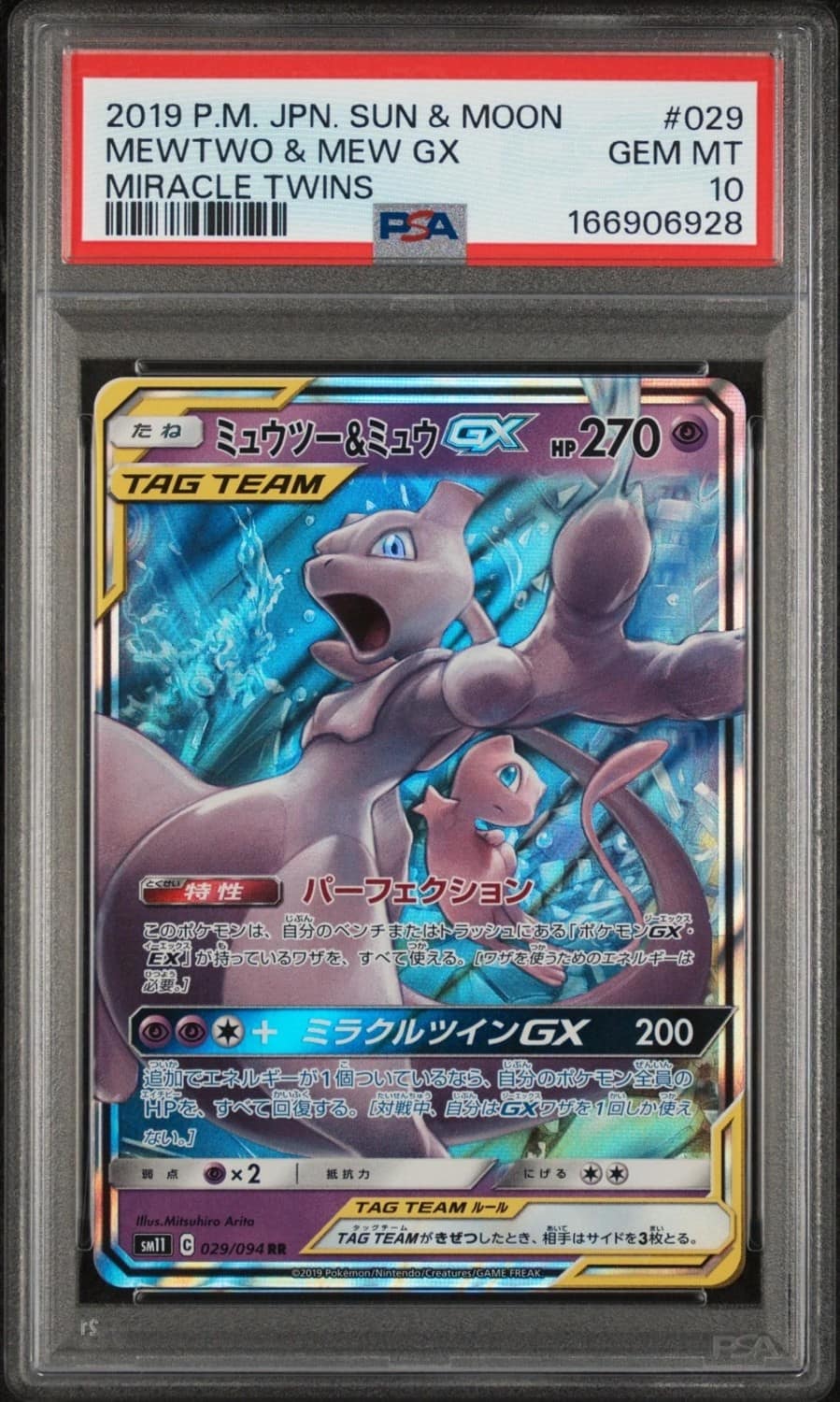 Mewtwo & Mew Gx