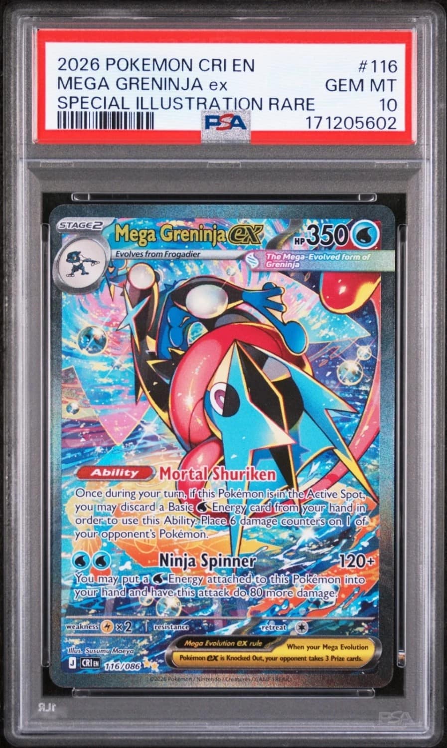 Mega Greninja Ex