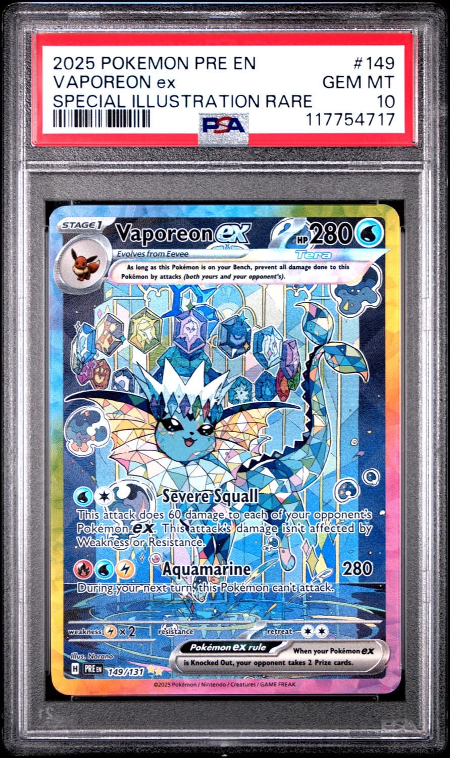 Vaporeon Ex