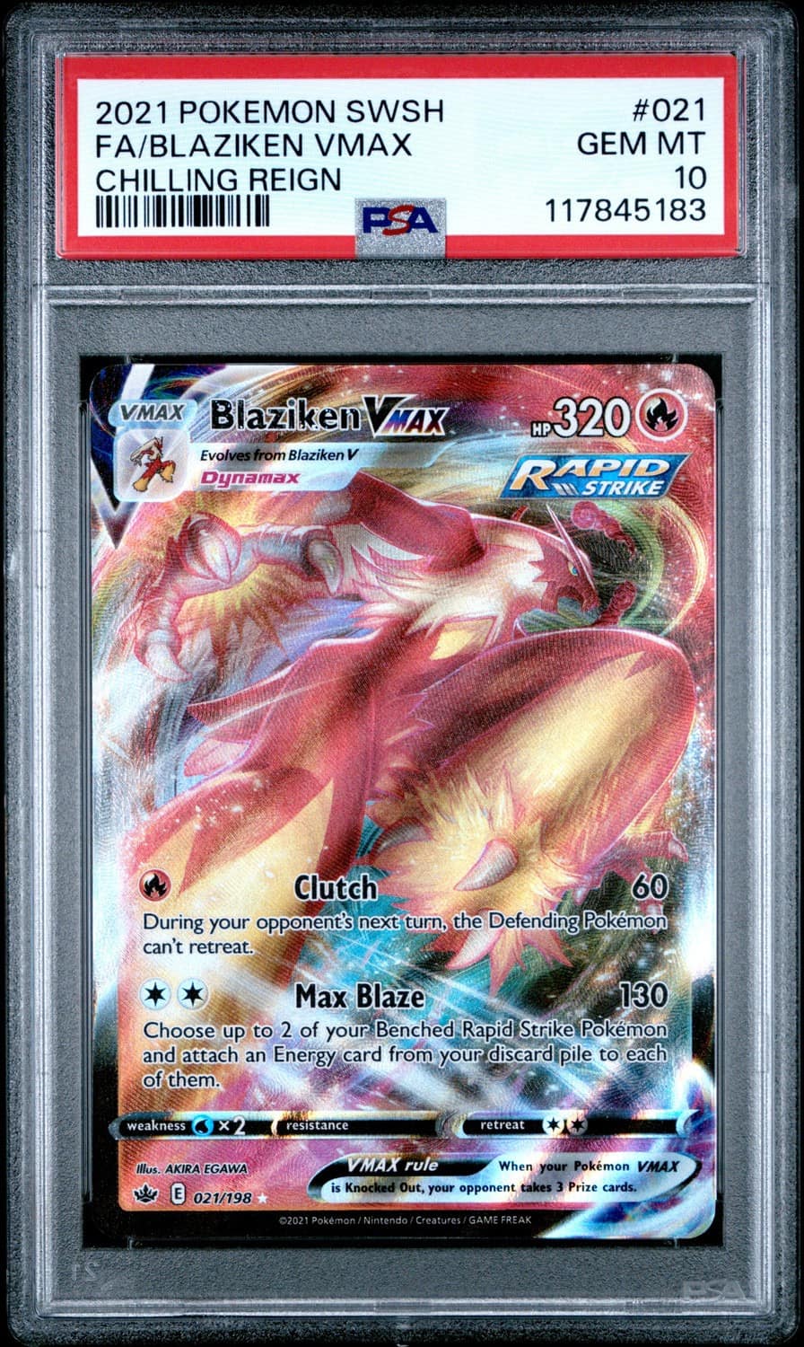 Blaziken Vmax