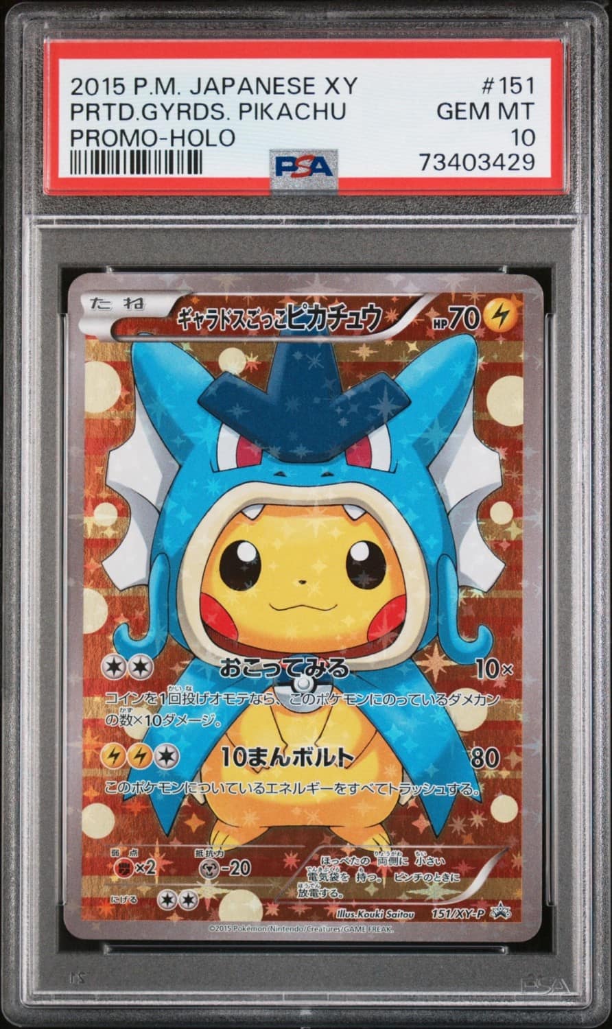 Pretend Gyarados Pikachu