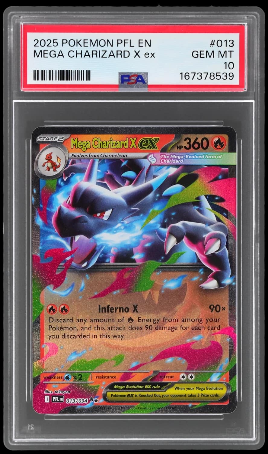 Mega Charizard X Ex