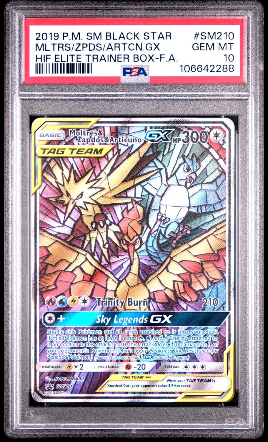Moltres & Zapdos & Articuno Gx
