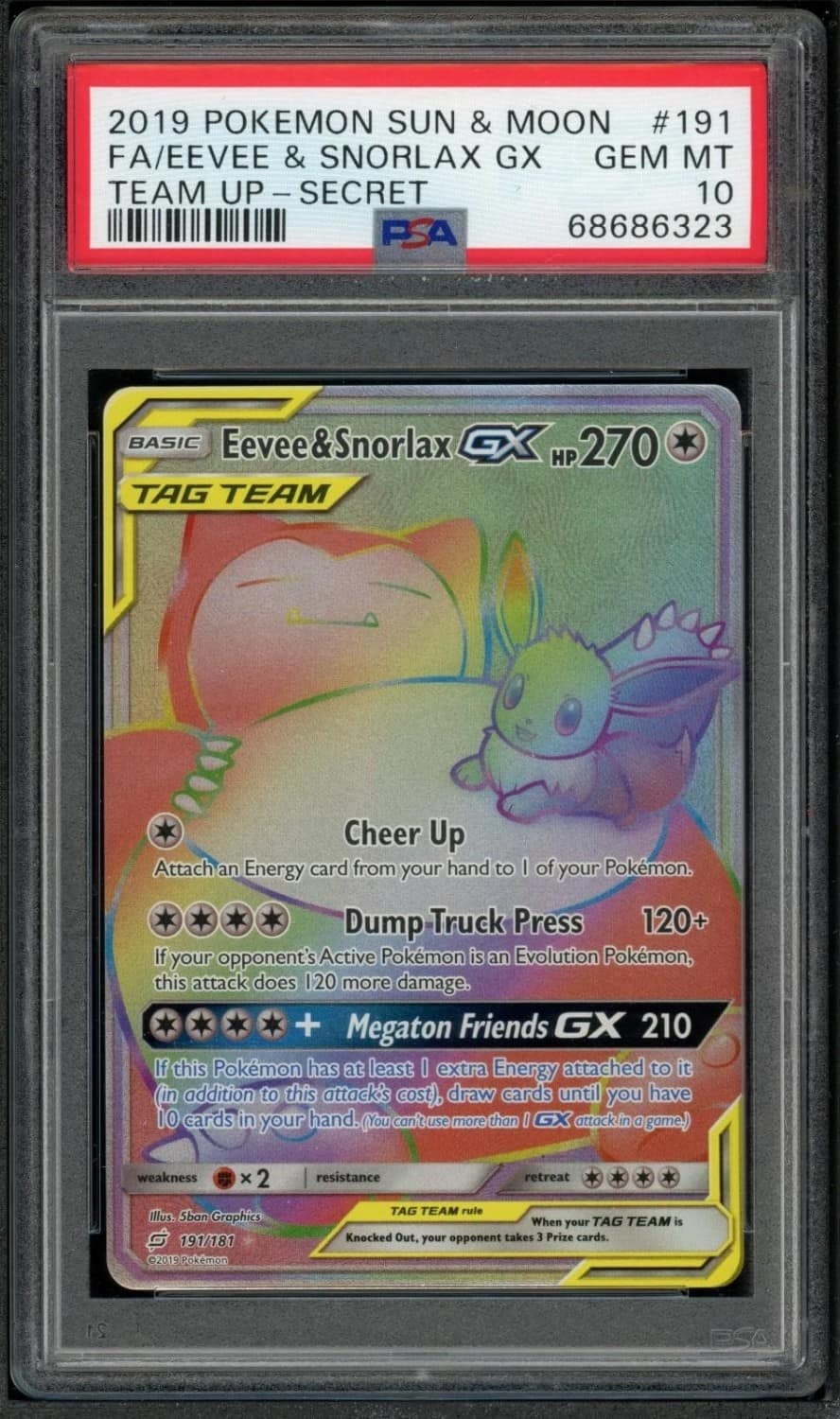 Eevee & Snorlax Gx