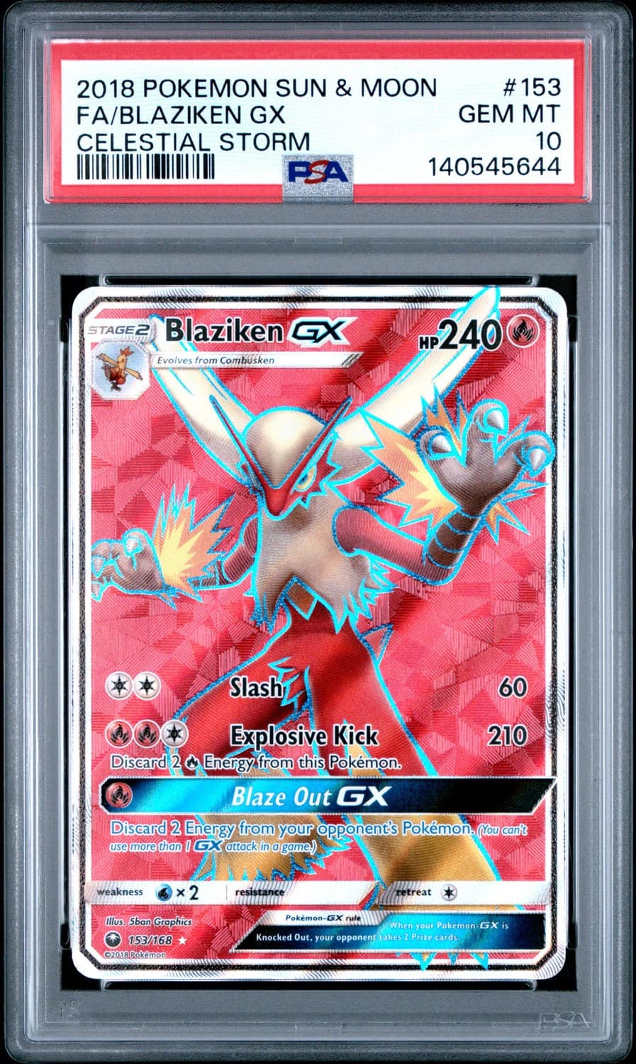 Blaziken Gx