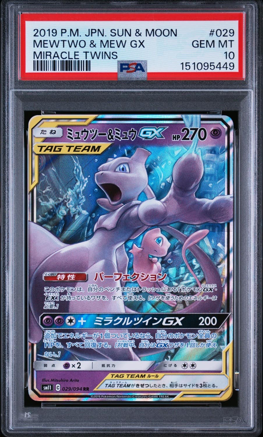 Mewtwo & Mew Gx