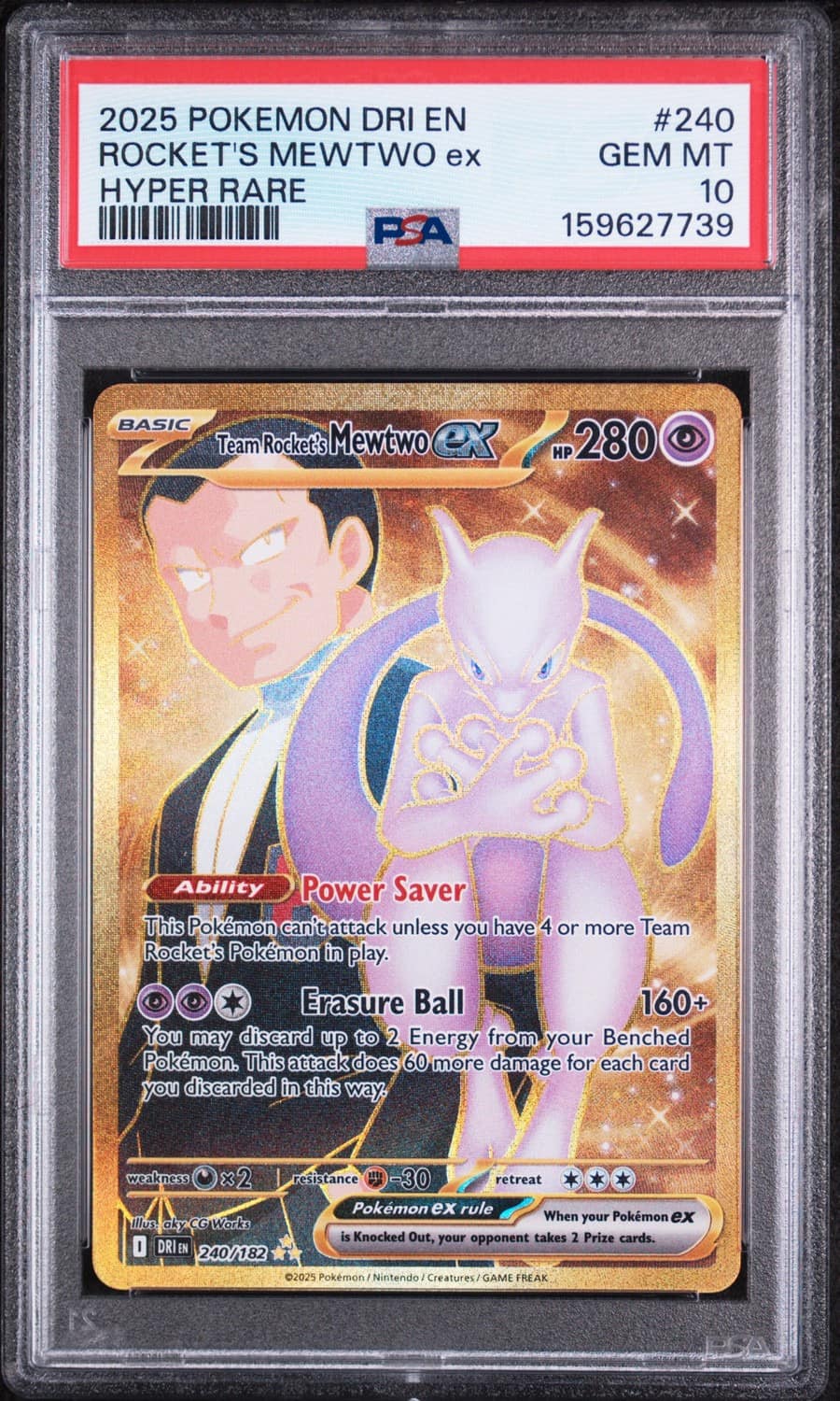 Rocket'S Mewtwo Ex