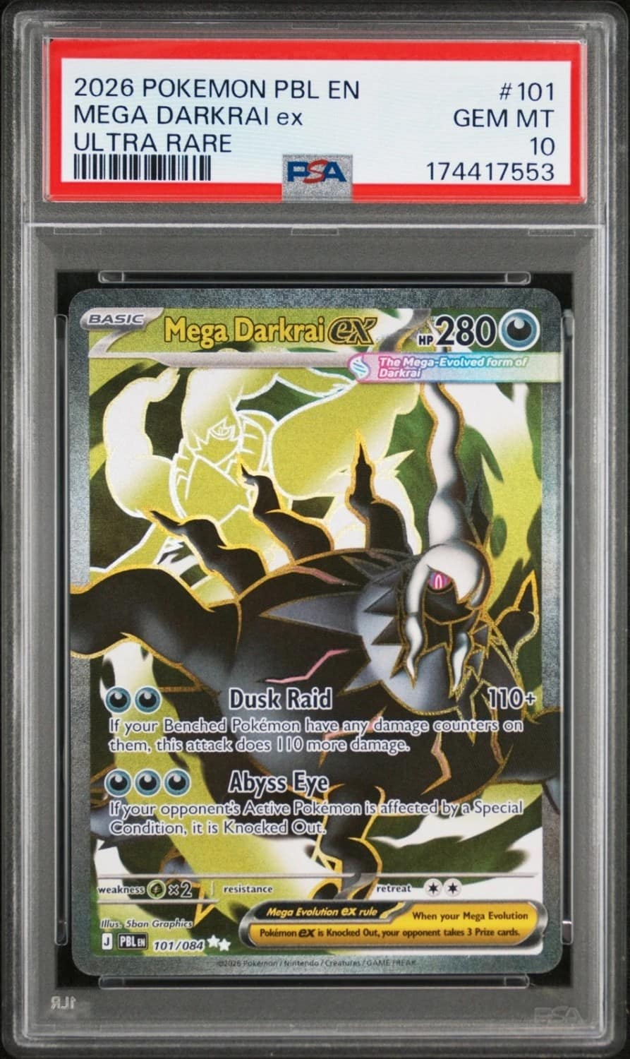 Mega Darkrai Ex