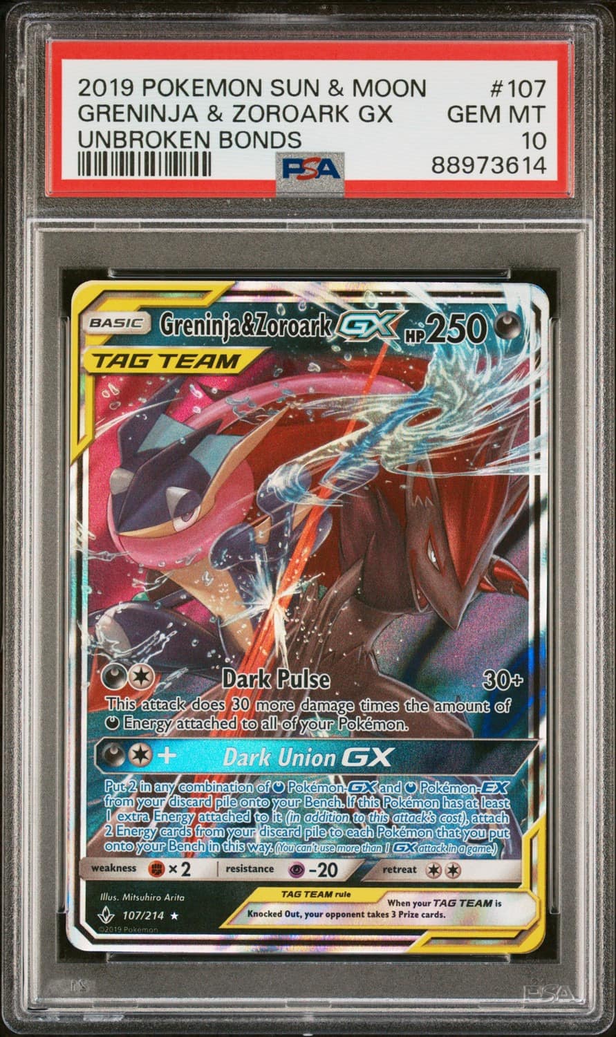 Greninja & Zoroark Gx