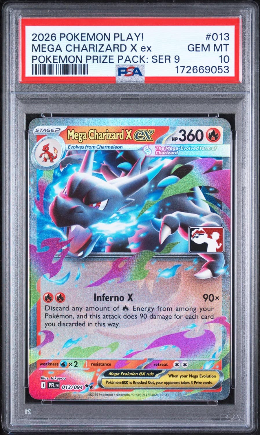 Mega Charizard X Ex