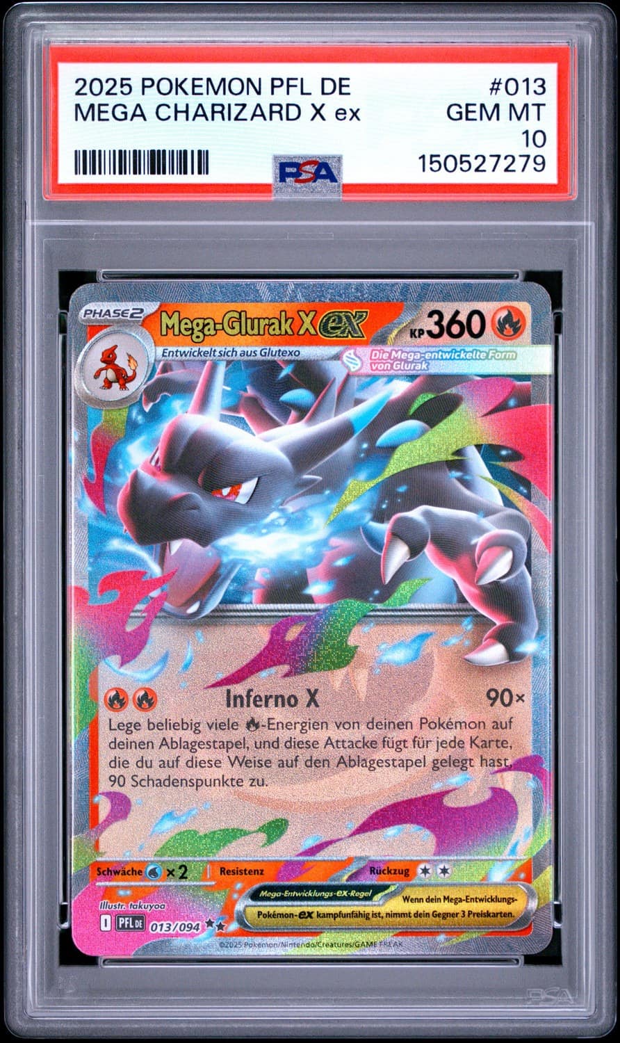 Mega Charizard X Ex