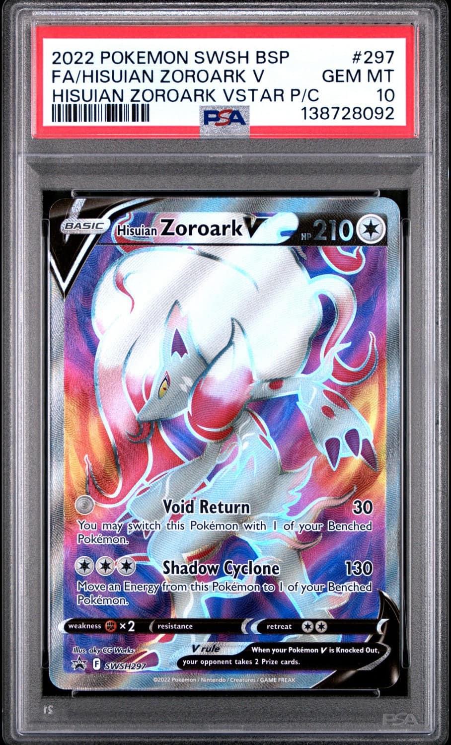Hisuian Zoroark V