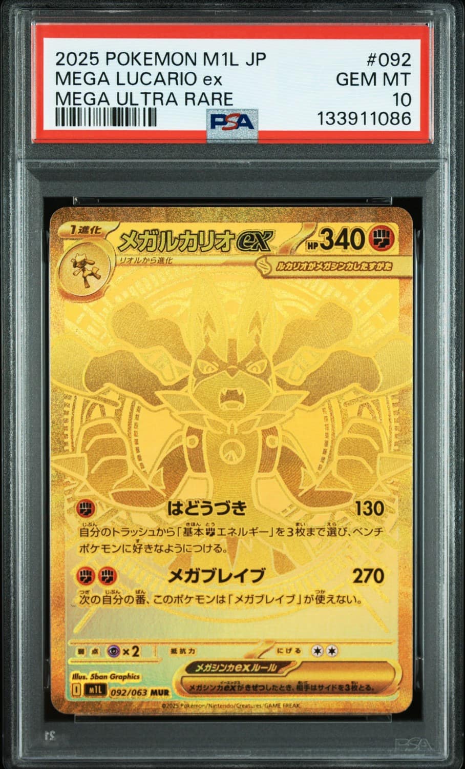 Mega Lucario Ex