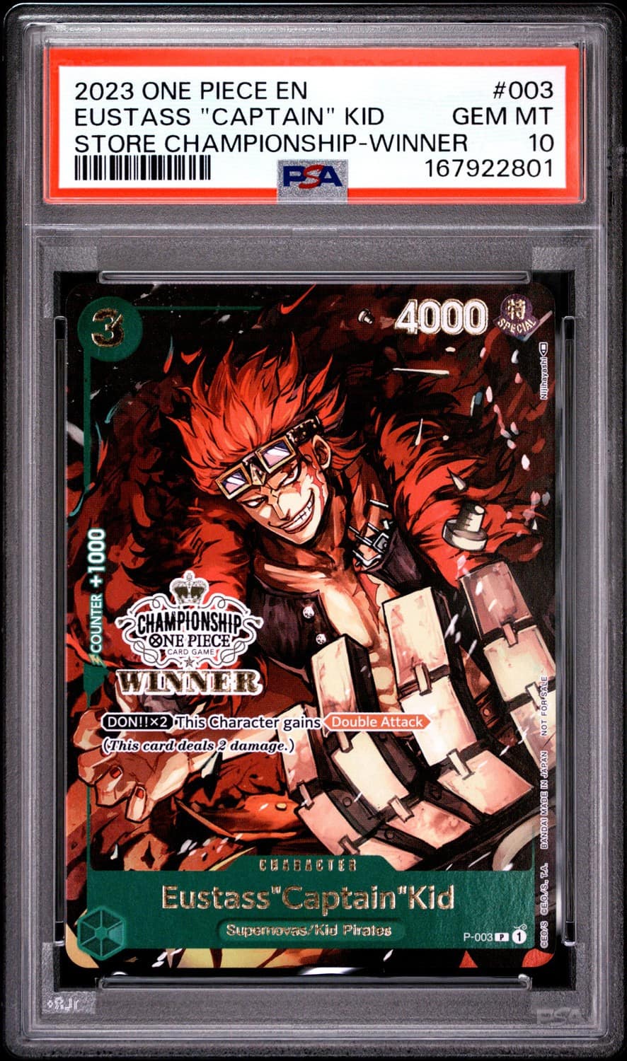 Eustass "captain" Kid