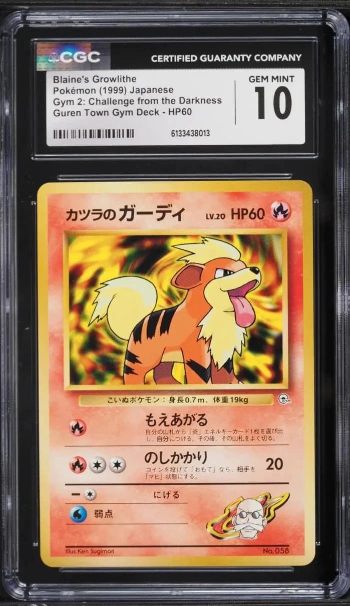 Blaine'S Growlithe