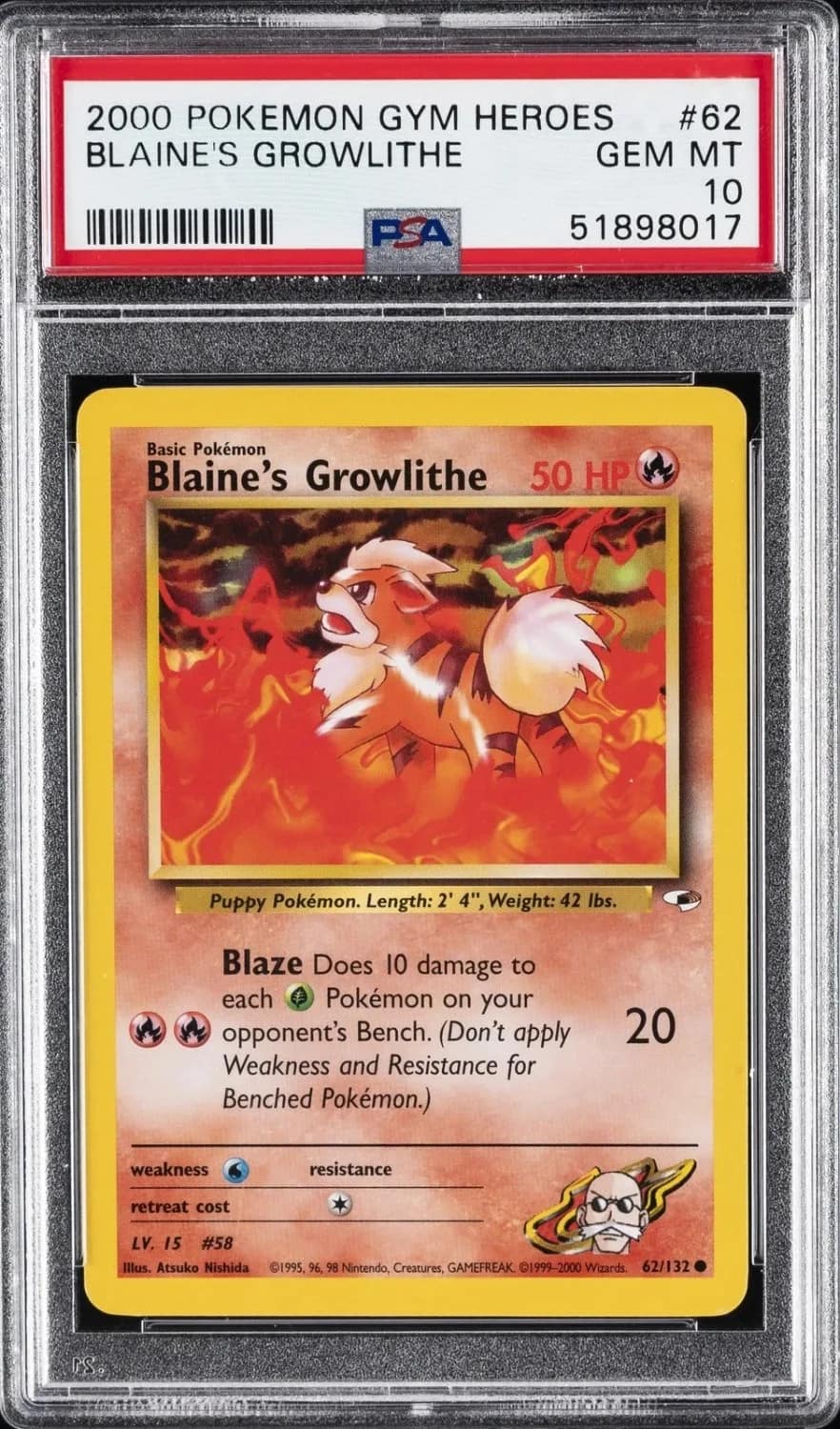 Blaine'S Growlithe