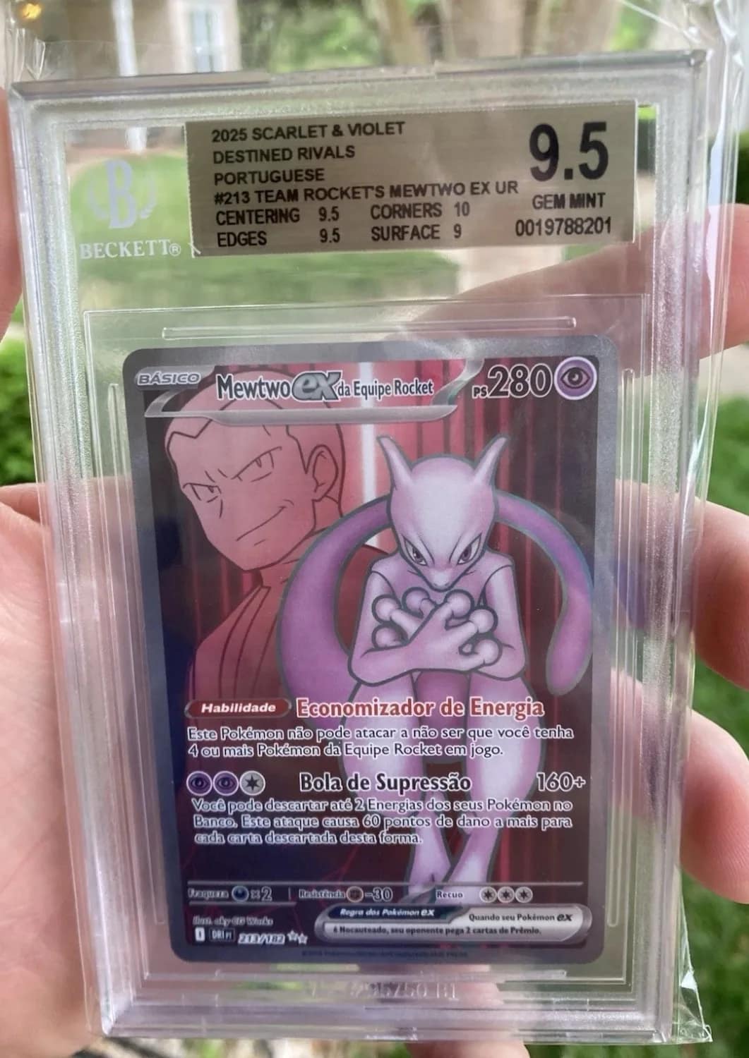 Team Rocket'S Mewtwo Ex Ur