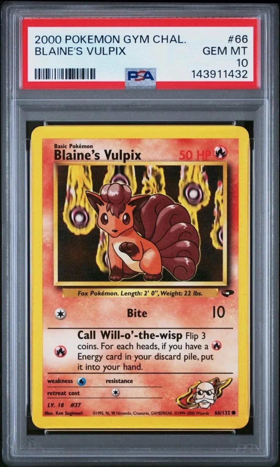Blaine'S Vulpix