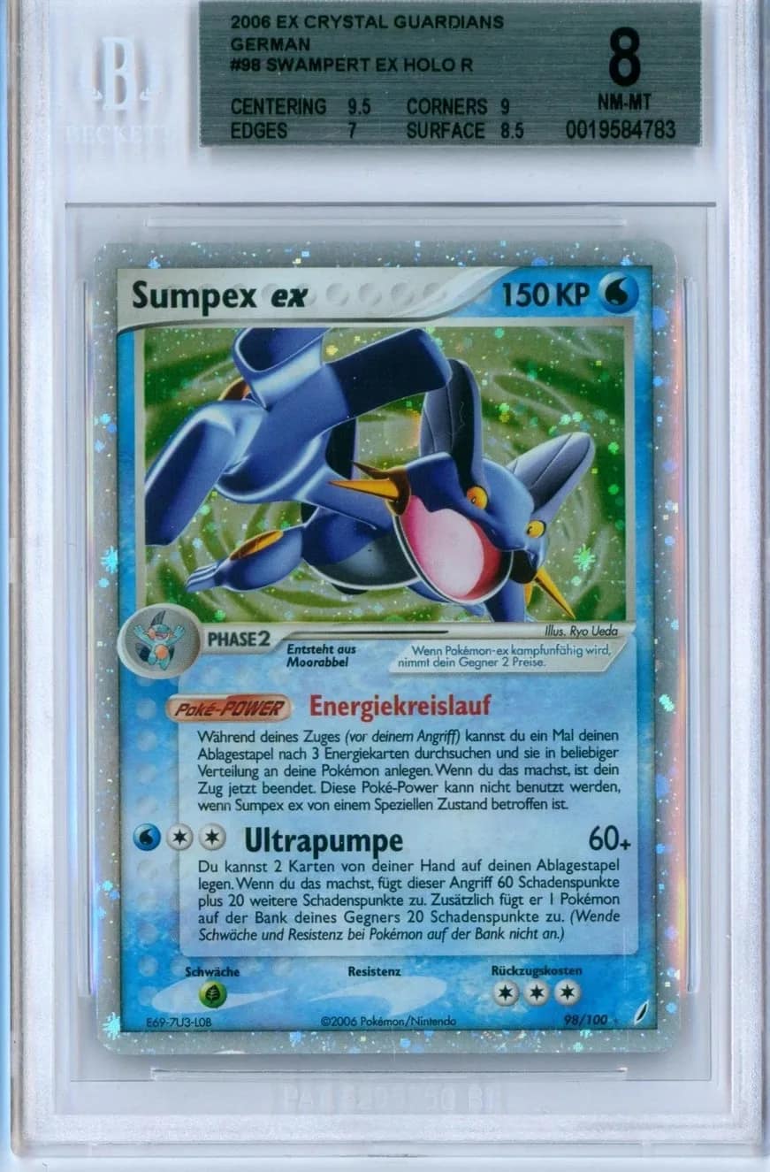 Swampert Ex Holo R