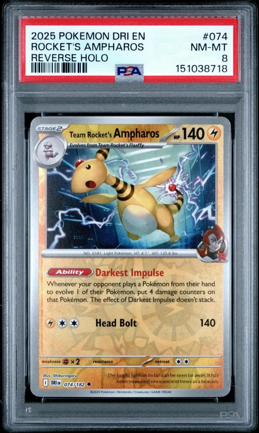 Rocket'S Ampharos