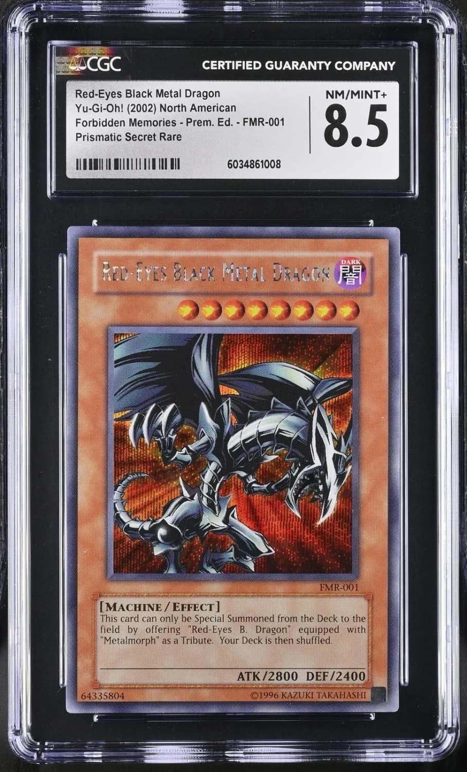 Red-Eyes Black Metal Dragon