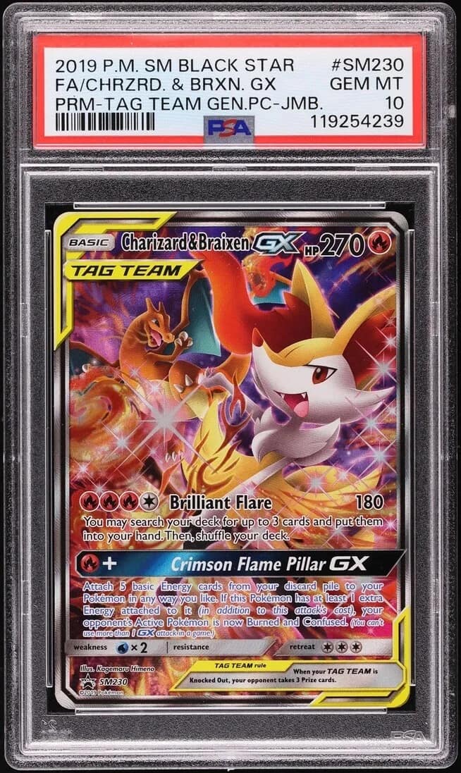 Charizard & Braixen Gx
