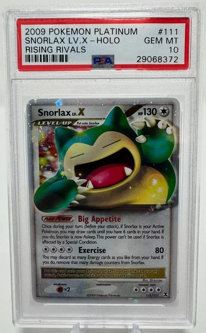 Snorlax Lv X