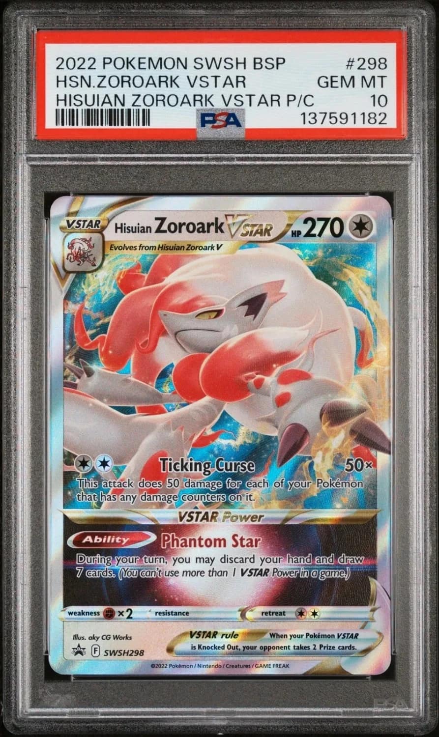 Hisuian Zoroark Vstar