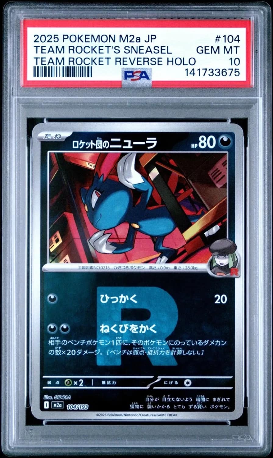Team Rocket'S Sneasel