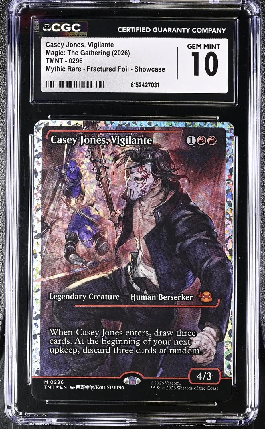 Casey Jones, Vigilante