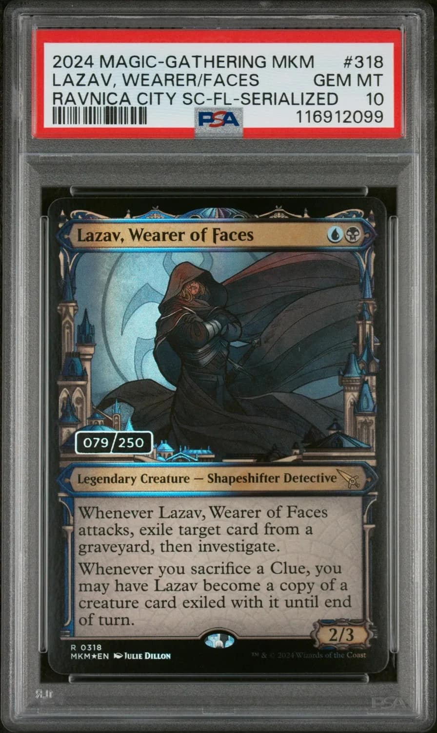Lazav, Wearer/faces