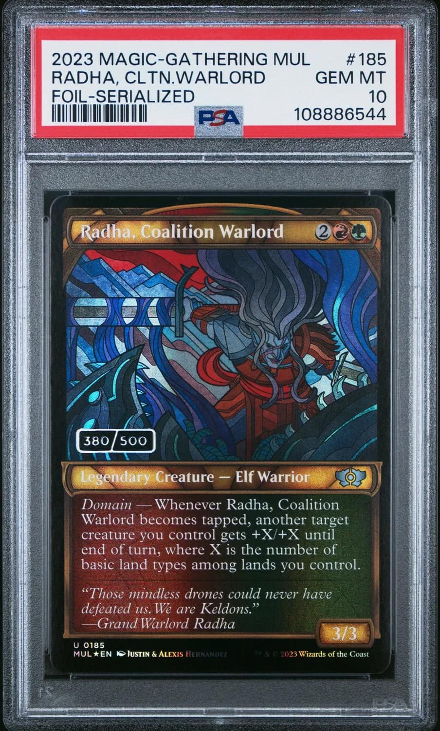 Radha, Cltn.warlord
